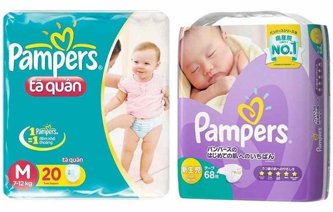 Tã bỉm Pampers cho bé