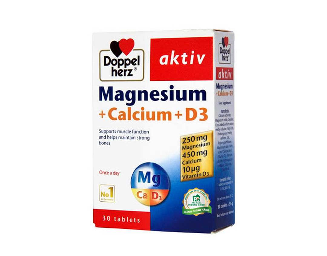 DoppelHerz Aktiv Magnesium + Calci + D3