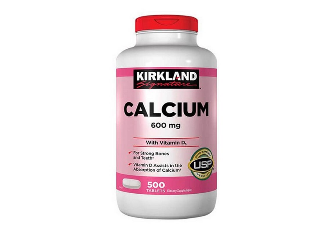 Sản phẩm bổ sung canxi Kirkland Calcium 600mg + D3