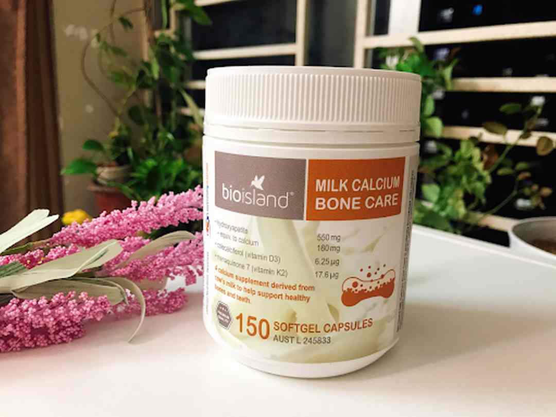 Viên canxi Bio Island Milk Calcium Bone Care 