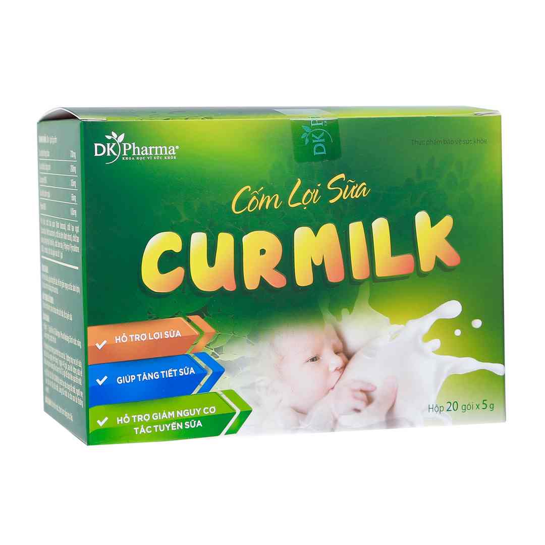 Cốm lợi sữa Curmilk 20 gói