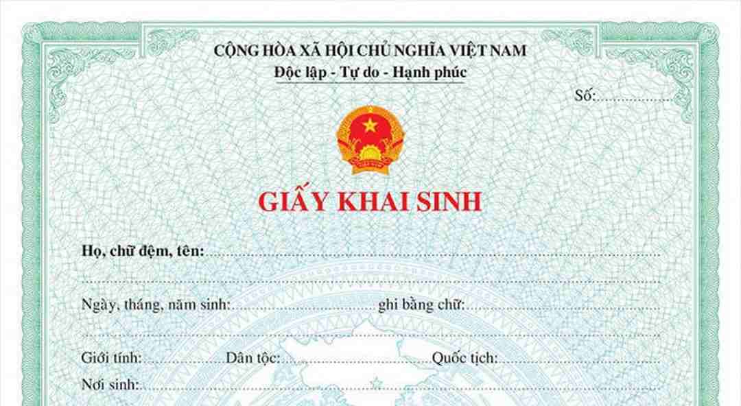 Làm giấy khai sinh cho con cần những gì