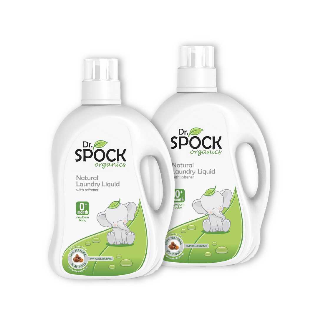 Nước giặt xả quần áo trẻ em Organic Dr Spock