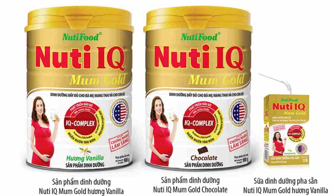 Sữa Nuti IQ Mum Gold