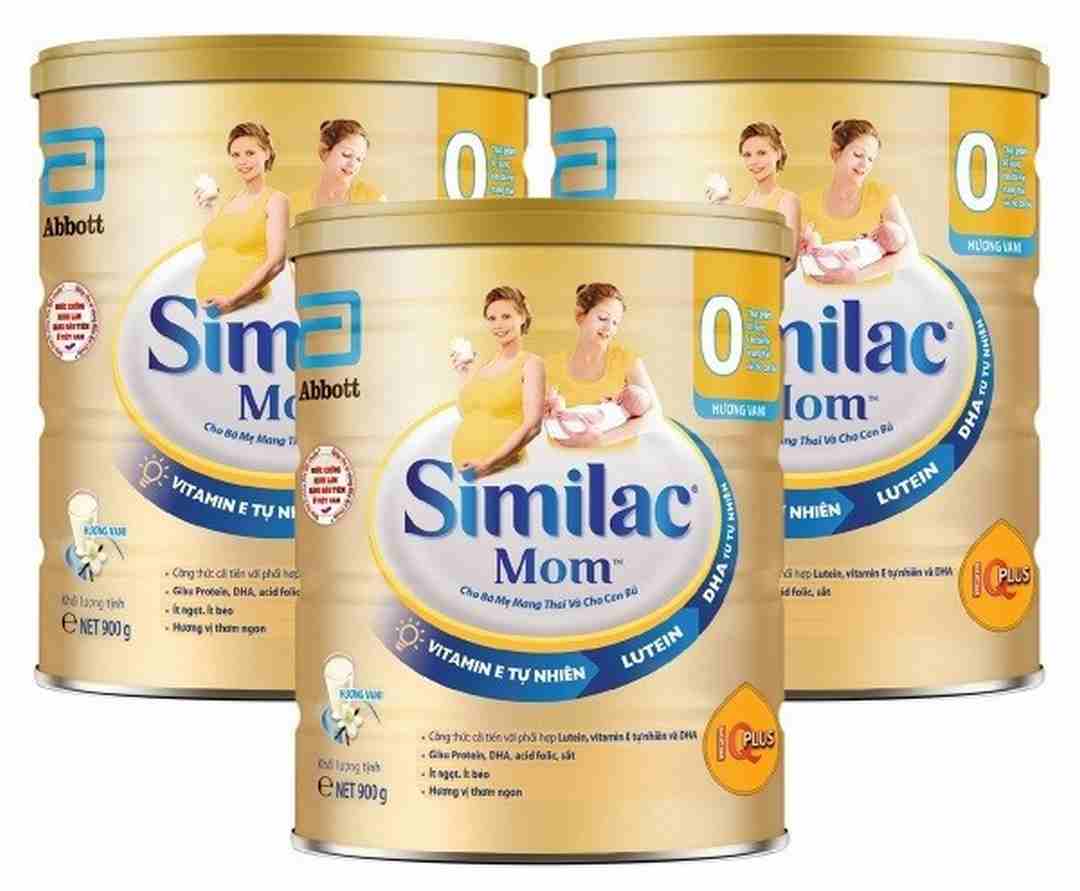 Sữa Abbott Similac Mom IQ là một trong các loại sữa tốt cho bà bầu 