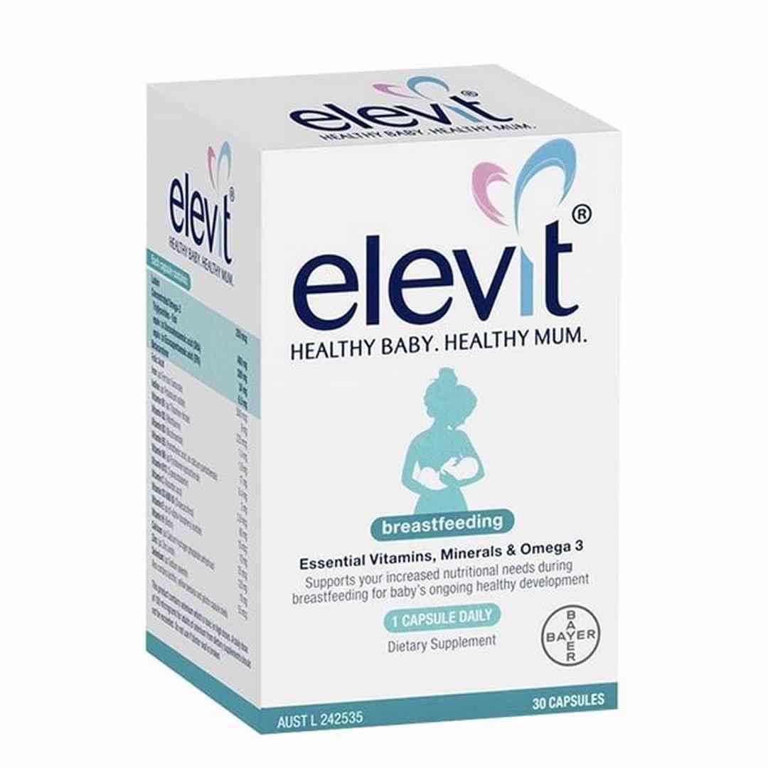 Elevit Breastfeeding chứa nhiều vitamin