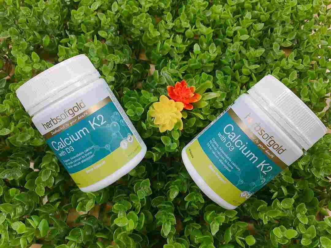 Herbs of Gold Calcium K2 with D3