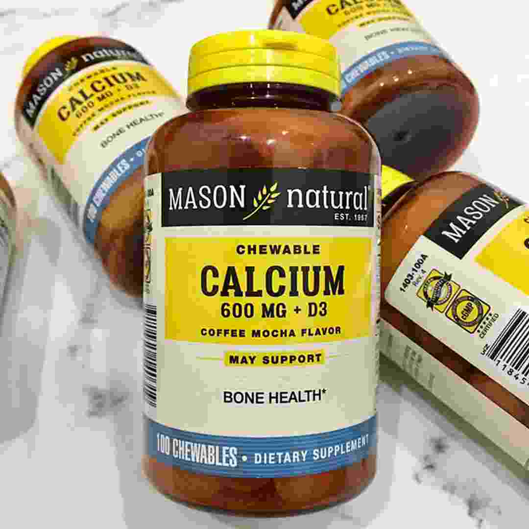 Mason Calcium 600mg + D3