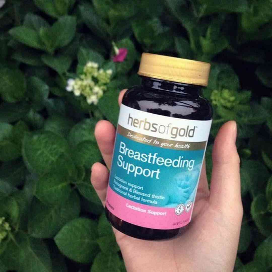 Viên uống lợi sữa Úc Herbs Of Gold Breastfeeding Support