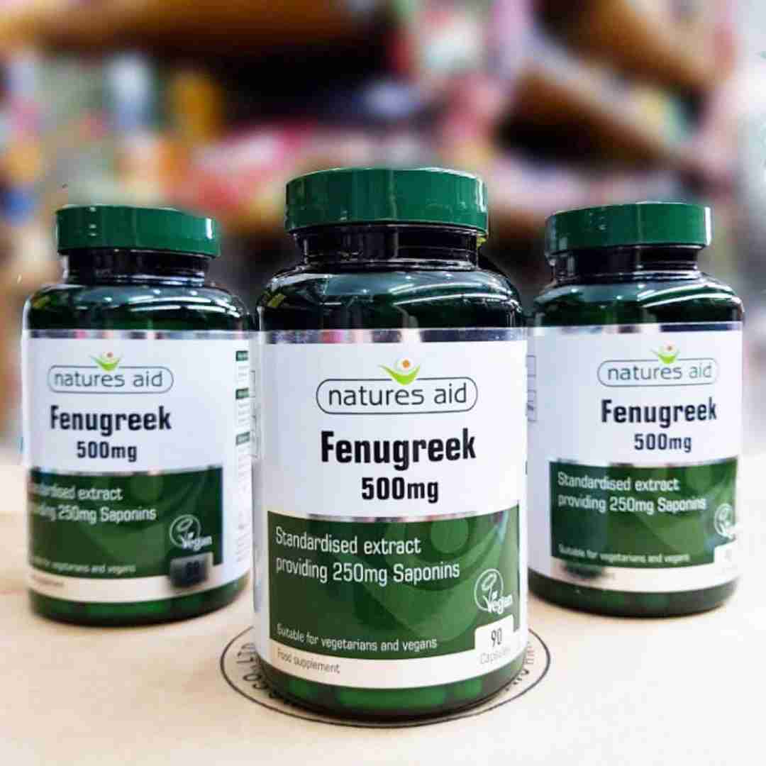 Viên uống lợi sữa Fenugreek Natures Aid