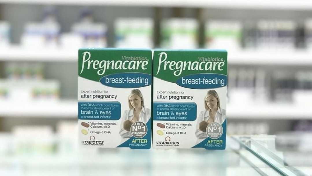 Viên uống vitamin tổng hợp cho mẹ sau sinh Pregnacare Breast