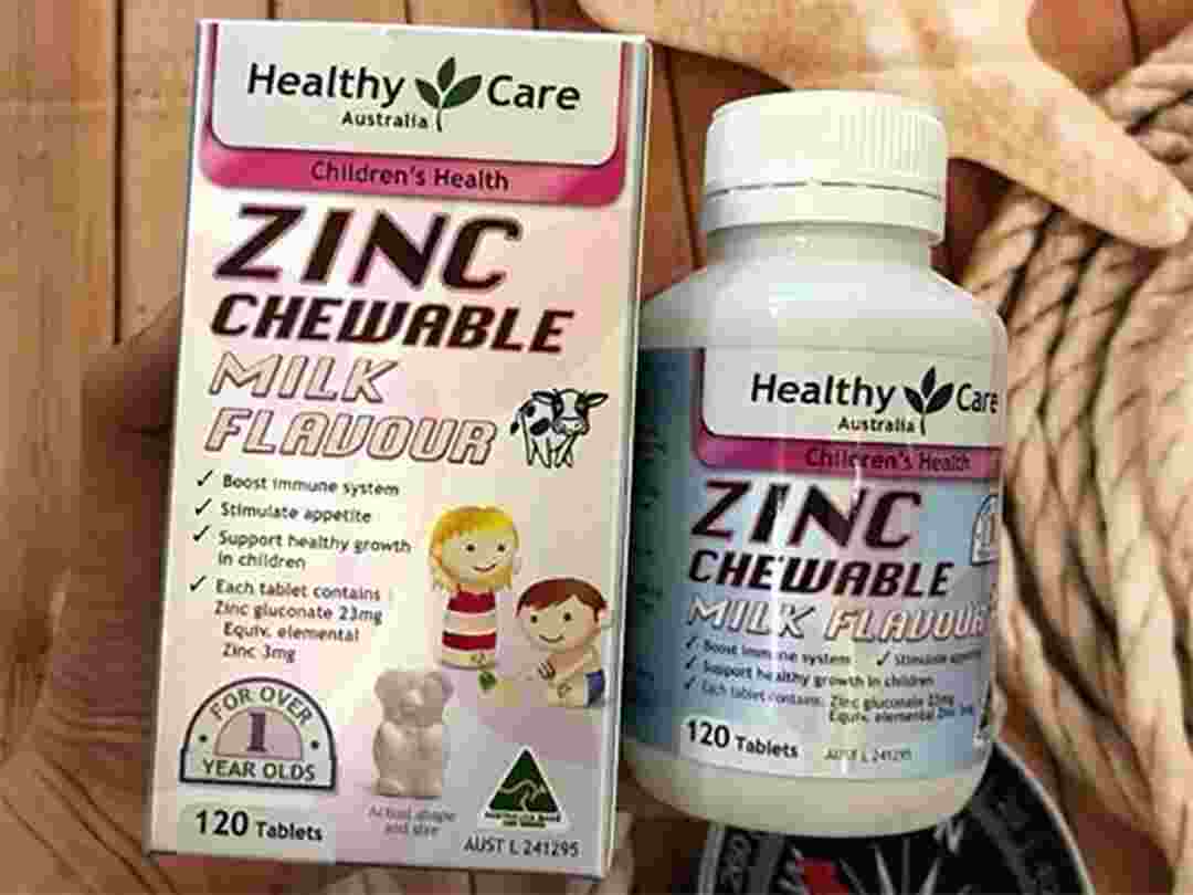 Viên uống bổ sung kẽm cho trẻ nhỏ Healthy Care ZinC