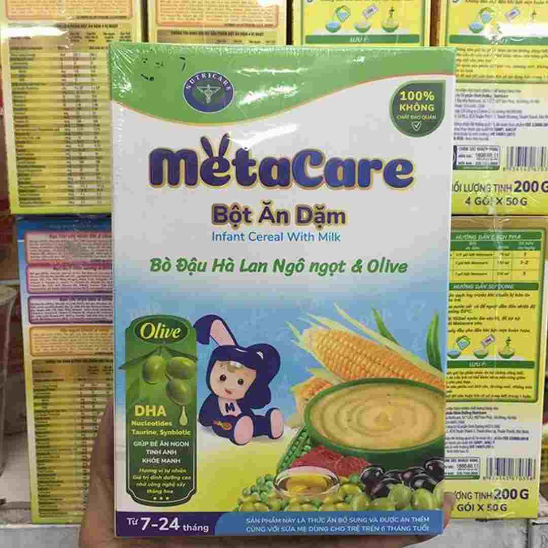 Metacare - Bột ngọt ăn dặm cho bé