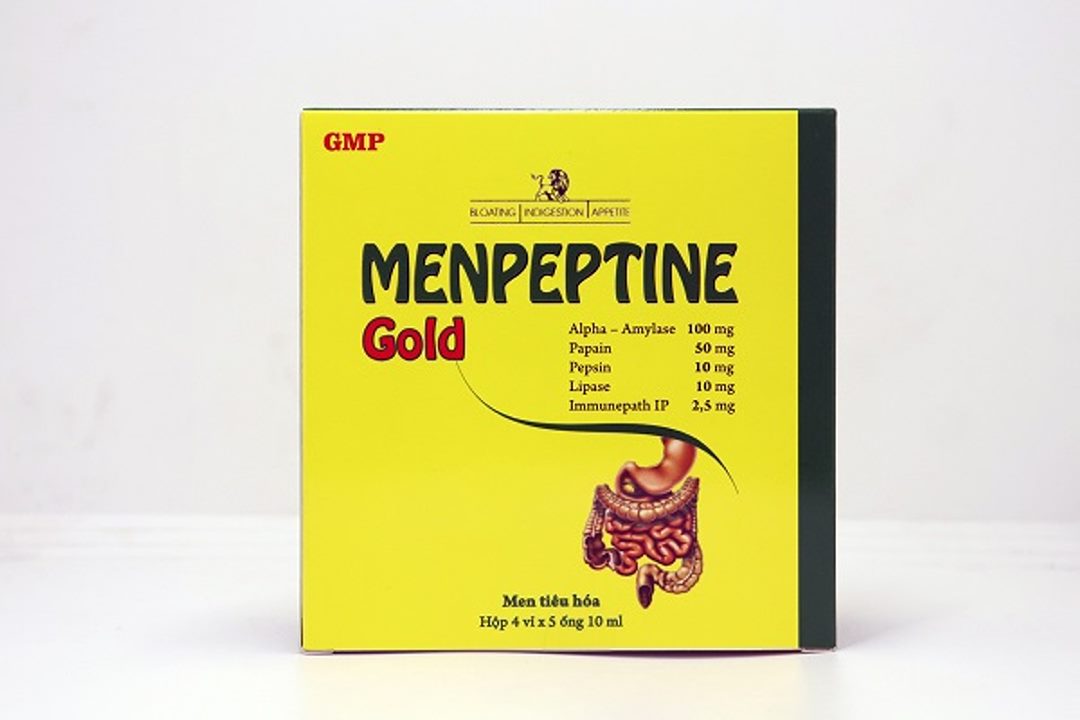 men tiêu hóa cho trẻ menpeptine gold