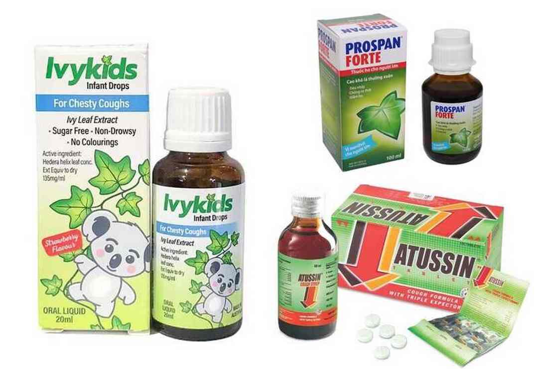 Các loại thuốc ho cho trẻ sơ sinh được sản xuất dành riêng cho trẻ nhỏ